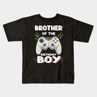 Brother of the Birthday Video Game Kids T-Shirt